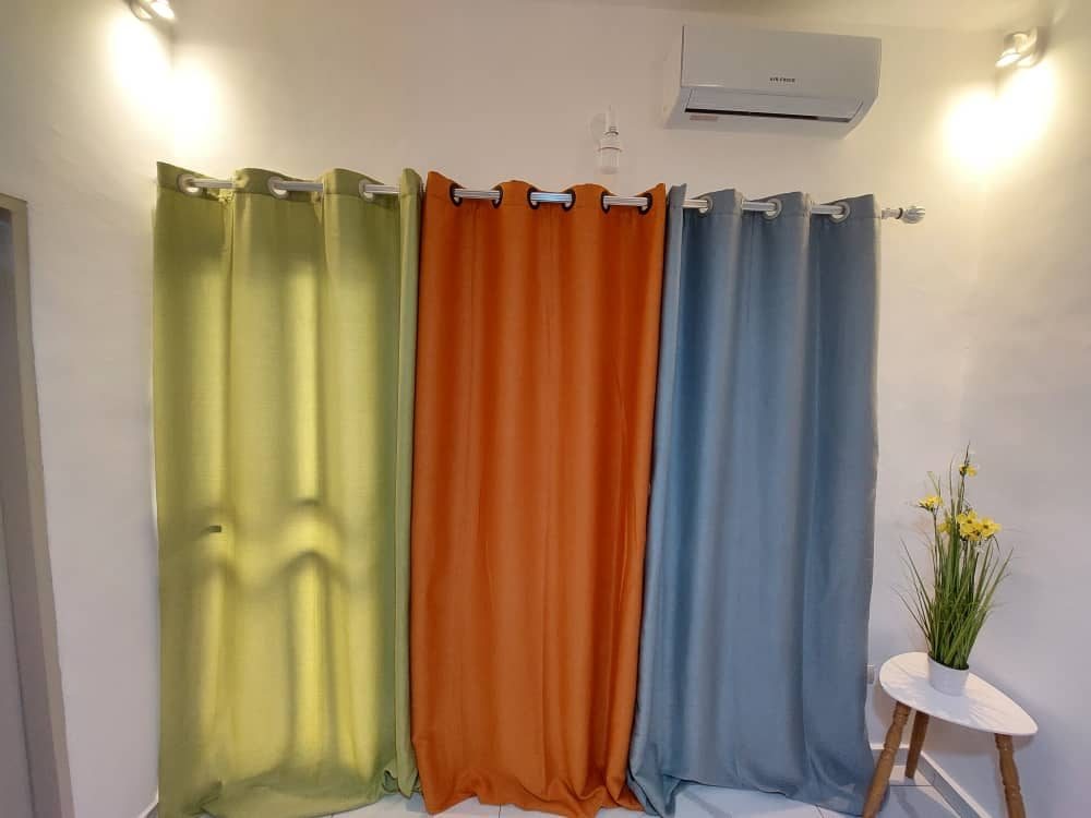 Chambre avec linge de maison