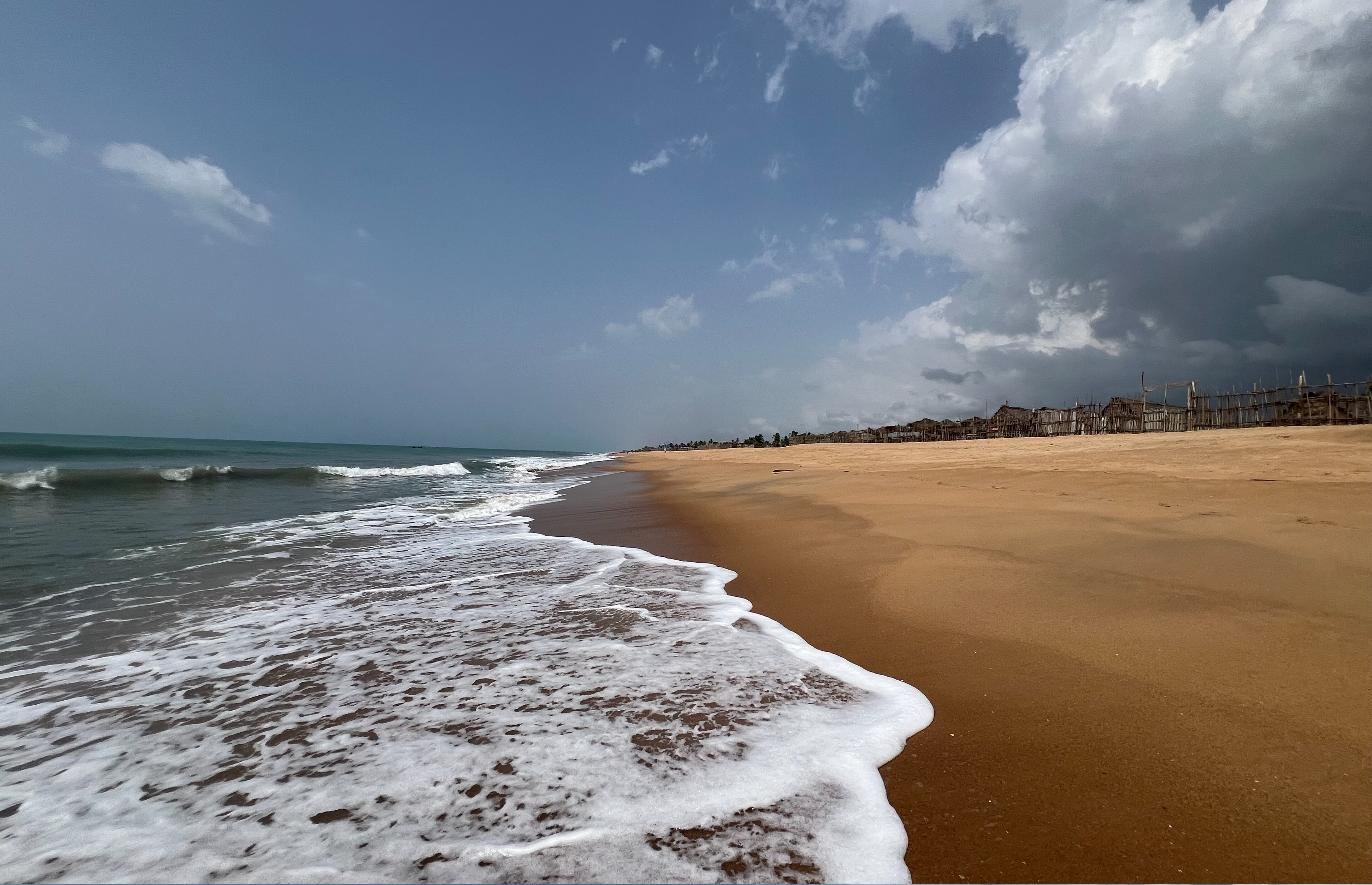 La plage de Fidjrossè, à Cotonou